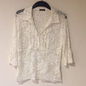 Lace shirt